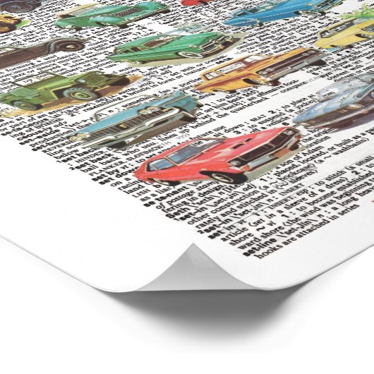 Classic Cars Poster (Hoek)