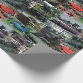  Classic Cars Wrapping Paper Cadeaupapier (Hoek)