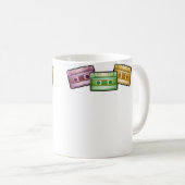 Classic Cassette Tapes For Playing Music 90S Koffiemok (Voorkant rechts)