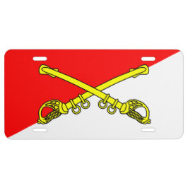 Classic Cavalry License Bord Nummerplaat