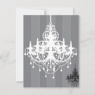 Classic Chandelier Uitnodiging