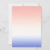 Classic Charmante Pastel Roze Meisje Baby shower Kaart (Achterkant)