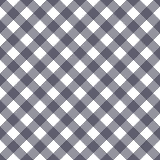 Classic Checkered Table Runner in Navy en Blauw Lange Tafelloper