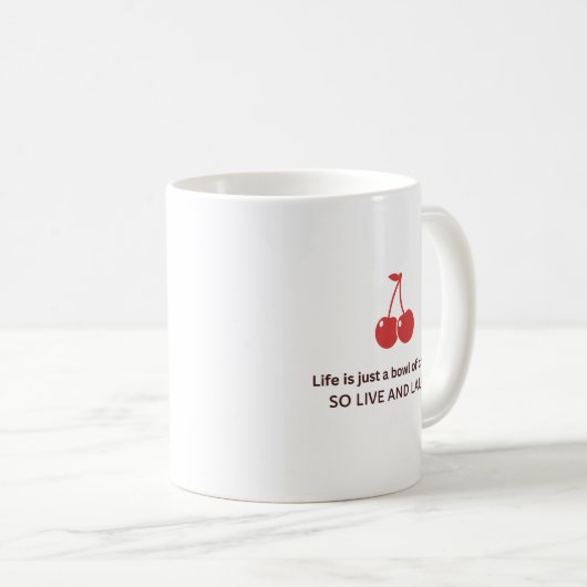 Classic Cherry Mug Koffiemok (Voorkant rechts)