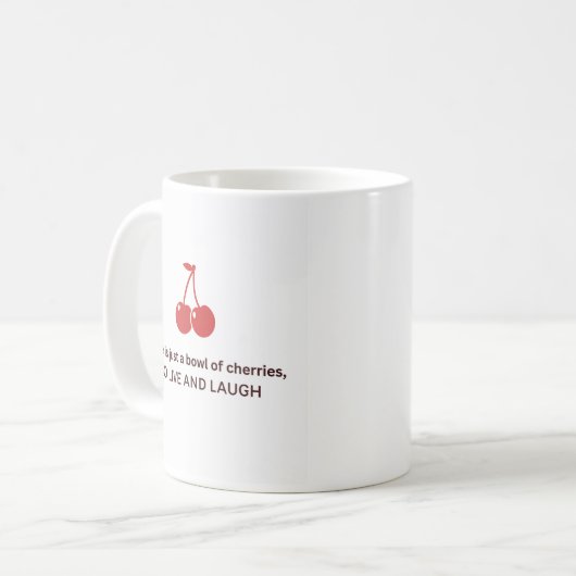 Classic Cherry Mug Koffiemok (Voorkant links)