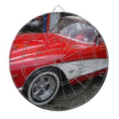Classic Chevrolet Corvette Dartbord (Voorkant)
