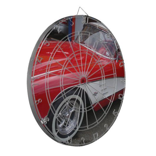 Classic Chevrolet Corvette Dartbord (Voorkant Links)