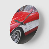 Classic Chevrolet Corvette Ronde Klok (Hoek)