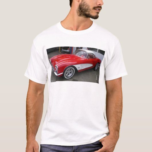 Classic Chevrolet Corvette T-shirt (Voorkant)