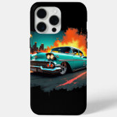 Classic Chevy Street Art iPhone Case (Achterkant)
