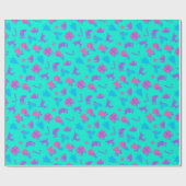 Classic Chic Radiant  verjaardagsfeestje Cadeaupapier (Vlak)