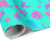 Classic Chic Radiant  verjaardagsfeestje Cadeaupapier (Rol Hoek)