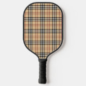 Classic Chic Scottish Tartan Pattern Pickleball Paddle (Achterkant)