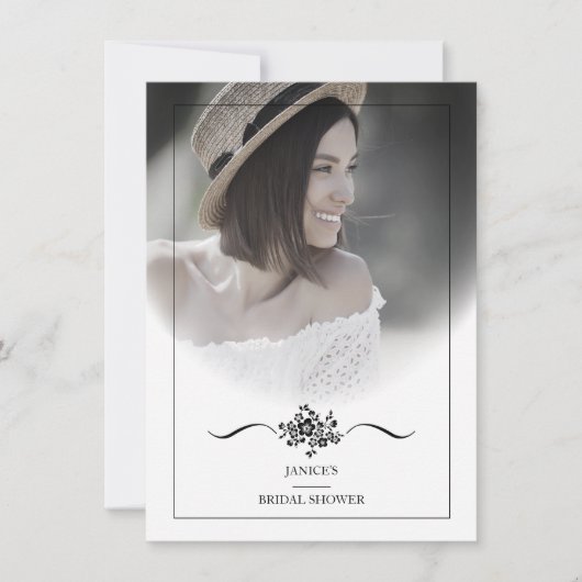 Classic Chic Typography Script Vrijgezellenfeest Kaart (Voorkant)