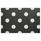 Classic Chic Vanilla & Black Polka Dots Pattern Stof (Fat Quarter)