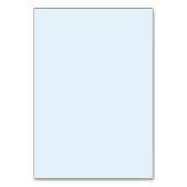 Classic China Blauwe Tafelnaam / Nummer Kaarten (Achterkant)