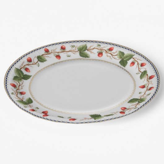 Classic China Servies Patronen Papieren Borden Papieren Bordje (Gekanteld)