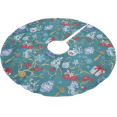 Classic Chinoiserie Christmas Decor Kerstboom Rok (Gekanteld)