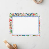 Classic Chinoiserie Collectie Note Kaart Notitiekaartje (Voorkant / Achterkant in situ)