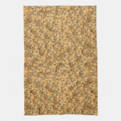 Classic Chocolate Chip Cookies Pattern Towel Theedoek (Verticaal)