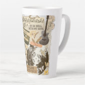 Classic Christian Hymns Songs Music Collage Latte Mok (Rechterhoek)