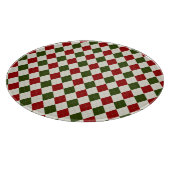 Classic Christmas Argyle Patroon Snijplank (Hoek)