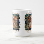 Classic Christmas Blu Plaid Photo Template ID1141B Koffiemok (Center)