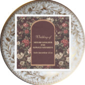 Classic Christmas Chinoiserie Romantic Wedding Servet