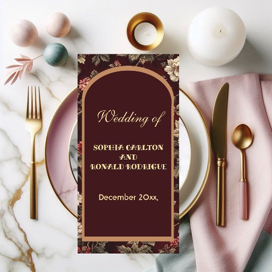 Classic Christmas Chinoiserie Romantic Wedding  Servet