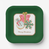 Classic Christmas Cookies  papieren Bord (Voorkant)