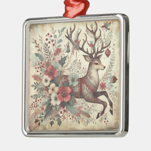 Classic Christmas Deer Ornament (Links)