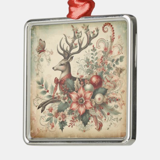 Classic Christmas Deer Ornament (Links)
