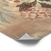 Classic Christmas Deer Poster (Hoek)