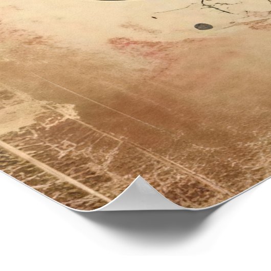 Classic Christmas Deer Poster (Hoek)