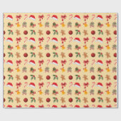 Classic Christmas Delights inpakpapier (Vlak)