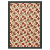 Classic Christmas Flowers Tablecloth Cozy Style Tafelkleed (Voorkant)