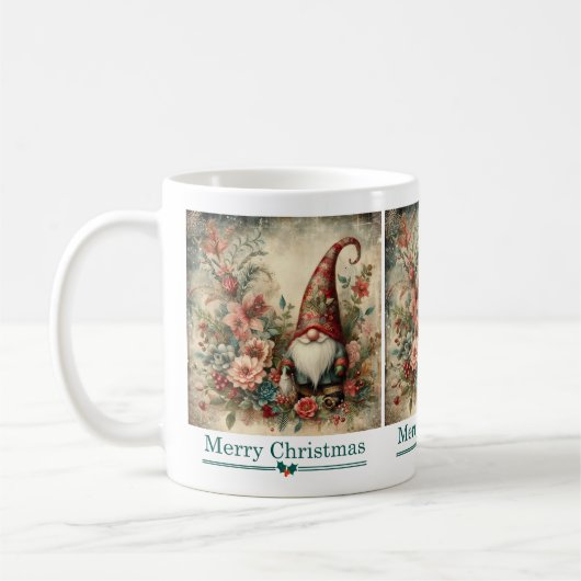 Classic Christmas Gnome Mok (Links)