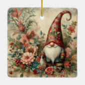 Classic Christmas Gnome Ornament (Achterkant)