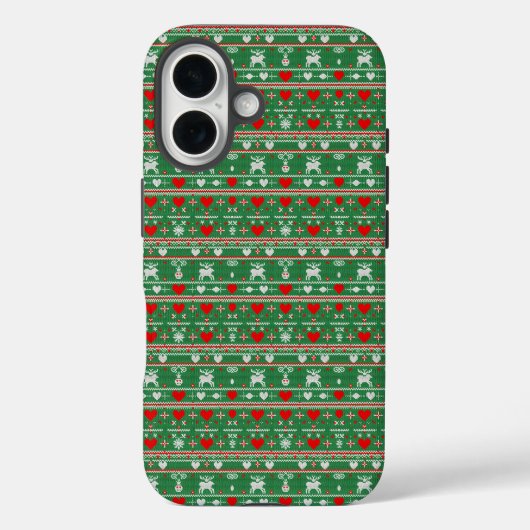 Classic Christmas Knit Case-Mate iPhone Case (Achterkant)