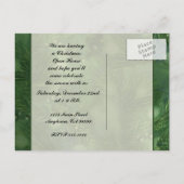 Classic Christmas Ornament Briefkaart Party Uitnod (Achterkant)