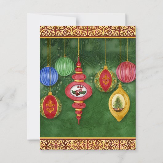 Classic Christmas Ornament Kaarten van Audrey Jean (Voorkant)