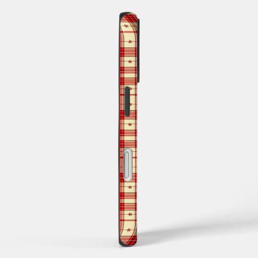 Classic Christmas Plaid Case-Mate iPhone Case (Achterkant / Rechts)