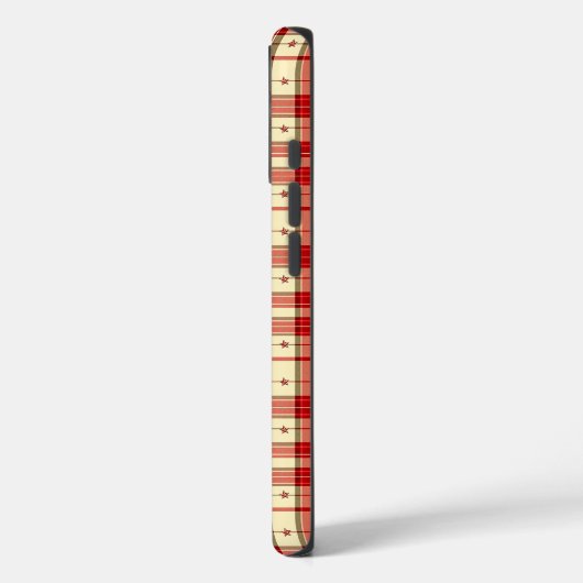 Classic Christmas Plaid Case-Mate iPhone Case (Achterkant / Links)
