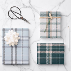 Classic Christmas Plaid collectie Inpakpapier Vel