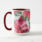 CLASSIC CHRISTMAS RED POINSETTIA FLOWER MOK (Links)