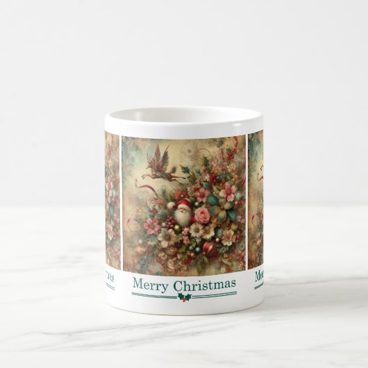 Classic Christmas Santa Mok (Center)