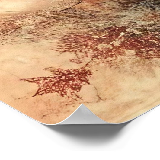 Classic Christmas Santa Poster (Hoek)