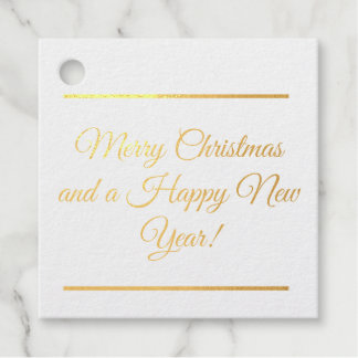 Classic Christmas Wishes Bedankjes Labels