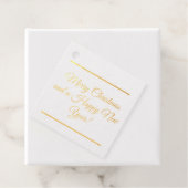 Classic Christmas Wishes Bedankjes Labels (Met doos)