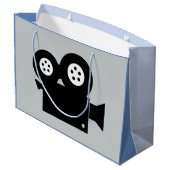 CLASSIC CINE CAMERA ONTWERP GROOT CADEAUZAKJE (Achterkant Gekanteld)